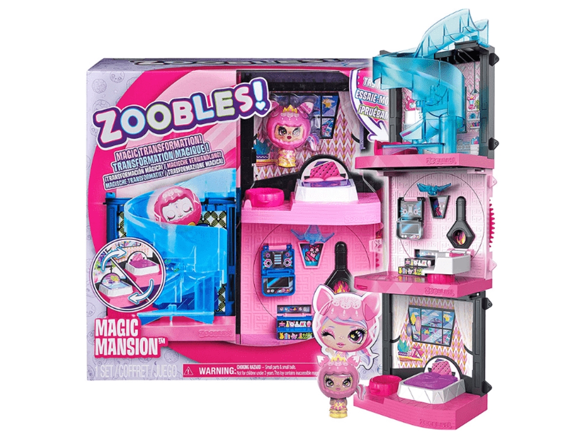 Juego de mesa Magic Mansion de Zoobles Spin Master