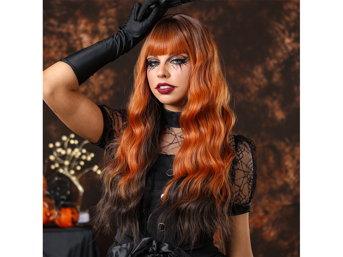 Pelucas realistas y sensuales para disfraces de Halloween y fiestas de cosplay para mujeres en 2026.