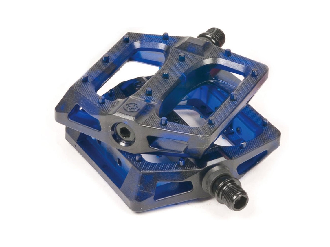Pedais Stealth Prateadosaltbmx