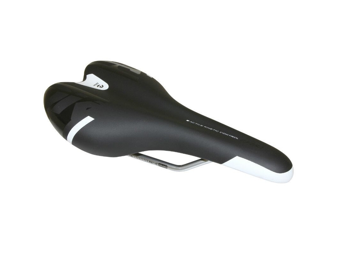 Sillín cromoly plateado para bicicleta de montaña Newton Kinetic