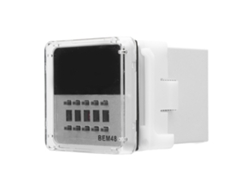 Relé temporizador digital con retardo de encendido de 0,01 s a 99 h 99 min, 12-24 V CA/CC