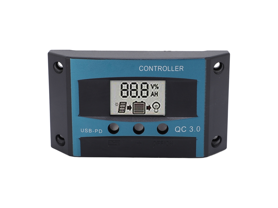 2026 Store-controlador De Carga Solar Mppt 12v 24v Regulador De Panel Solar Con Puertos Usb Dual 100a