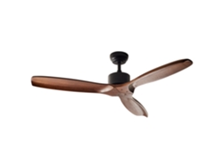 Ventilador De Teto Arani Com Comando Remoto Castanho Escuro