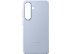 Funda SAMSUNG Galaxy S25 de Piel Vegana (Azul)