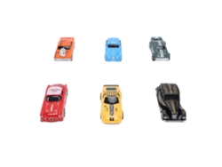 Juego De 6 Coches De Aleación Para Niños, Juguete De Carreras, Regalo, Decoración.