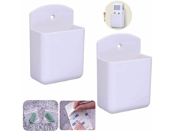 Soporte De Pared Autoadhesivo Universal Para Mandos A Distancia, 2 Unidades, Organizador Para Salón/dormitorio.