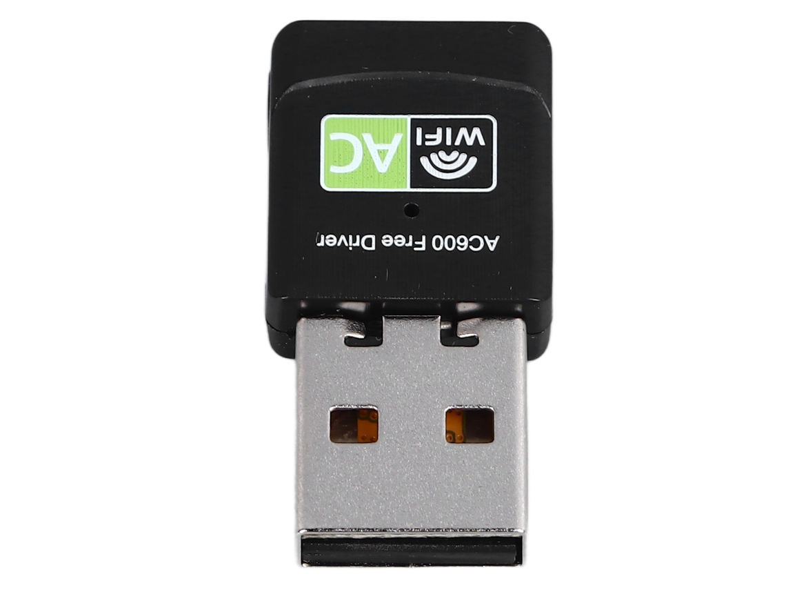 Adaptador Wifi Usb De Doble Banda 2.4g 5.8g 600mbps Transmisión Rápida Conexión Estable Tarjeta De Red Inalámbrica