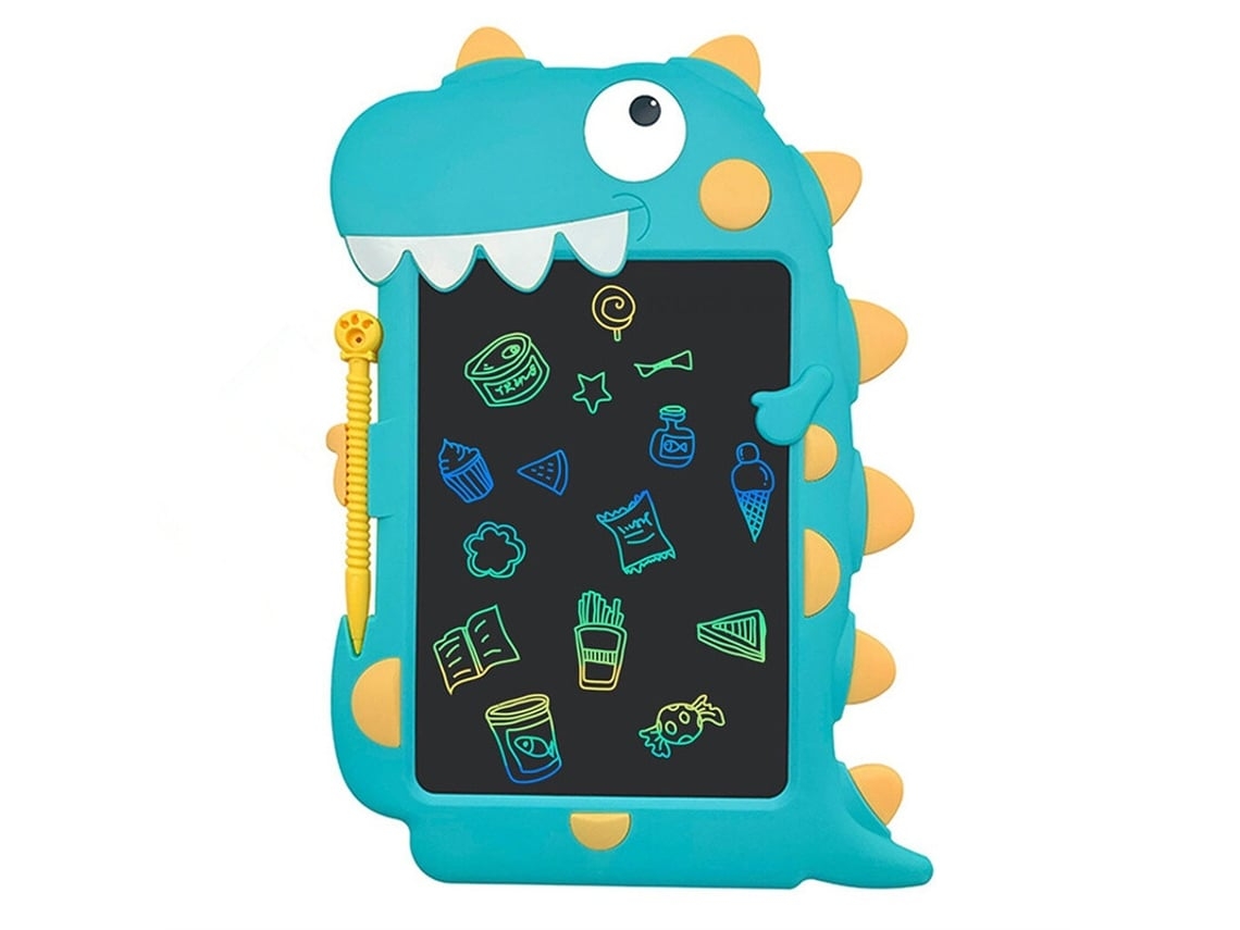 Área De Escritura Digital Con Forma De Dinosaurio Para Niños (edad Recomendada: 4 Años)*