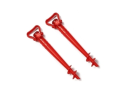 2 Piezas Soporte De Paraguas, Funda De Suelo, Clavos De Arena, Para Paraguas Universales