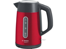 Hervidor Eléctrico BOSCH TWK4P434 Designlin Rojo (2400 W - 17 L)