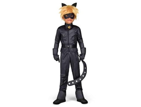 Disfraz Unisex Cat Noir Talla 12-14 Años