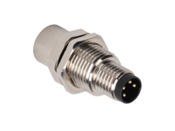 Yncm2026-adaptador Conector Industrial De Latón M8 Ip67 Impermeable 4pin Plug Socket