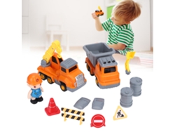 Bloques De Construcción, Juguete, Vehículo, Ingeniería, Educativo, Bricolaje, Regalo Para Niños, 15 Piezas