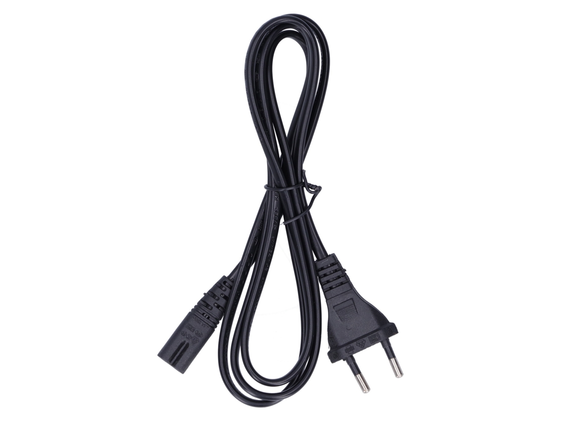 Cable De Alimentación De 1 M Y 2,5 A Para Lámparas, Cámaras Digitales Y Adaptadores Iec-320-c7.