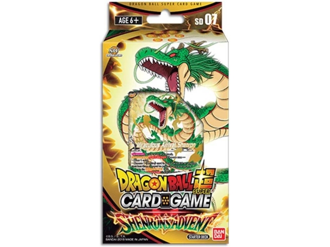 Juego de Cartas BANDAI Dragon Ball Super: Starter Deck Shenrons Advent SD07 (Inglés)