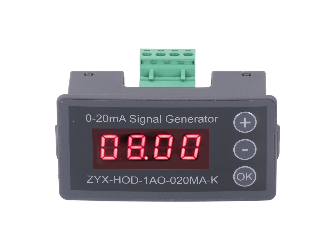 Generador De Señal De Corriente De 1 Canal De 0-20 Ma Con Pantalla Digital Ajustable Para Pruebas Y Simulación.