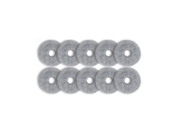 10pcs Washable Mop Cloth For Robot Vacuum 3s B108cn /2pro B113cn Robot Vacuum Cleaner Mop