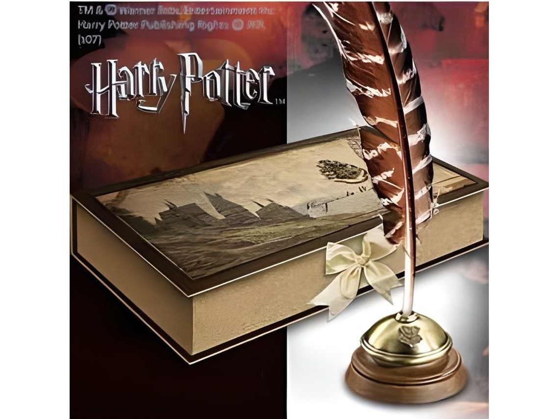 Réplica de la pluma y el tintero de Hogwarts de Harry Potter Colección Noble Colección Noble