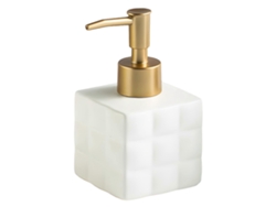 Lindos dispensadores de jabón cuadrados para encimera de baño, dispensador de jabón decorativo, para baño (whi Zuv Rosewell