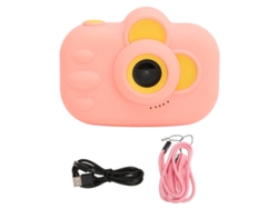 Cámara Infantil 1080p Con Diseño De Dibujos Animados, Cámara Digital Hd Para Selfies, Rosa, 2 Pulgadas, Regalo De Cumpleaños.