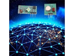 Módulo transmisor inalámbrico Rosewell Ultra de 433 MHz, transmisor y receptor de alarma antirrobo, frecuencia portátil