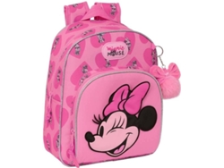 Mochila MINNIE Loving Rosa (28 x 34 x 10 cm)