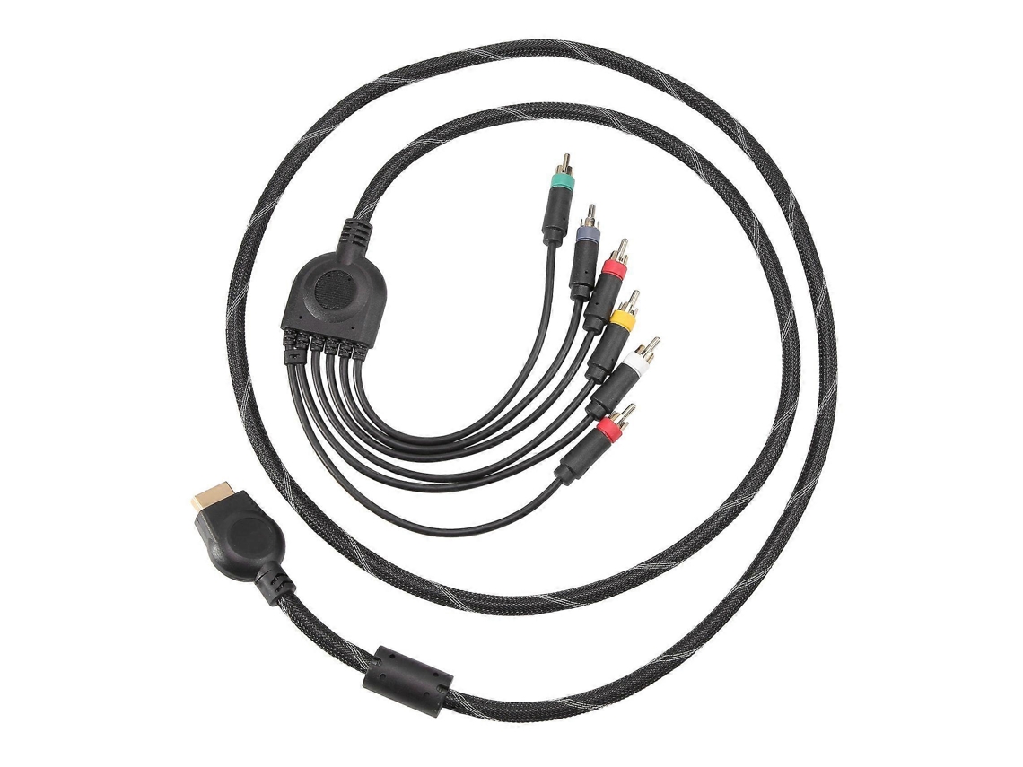 Cable de componentes de 1,8 m para PS2/PS3, accesorio para juegos de alta resolución