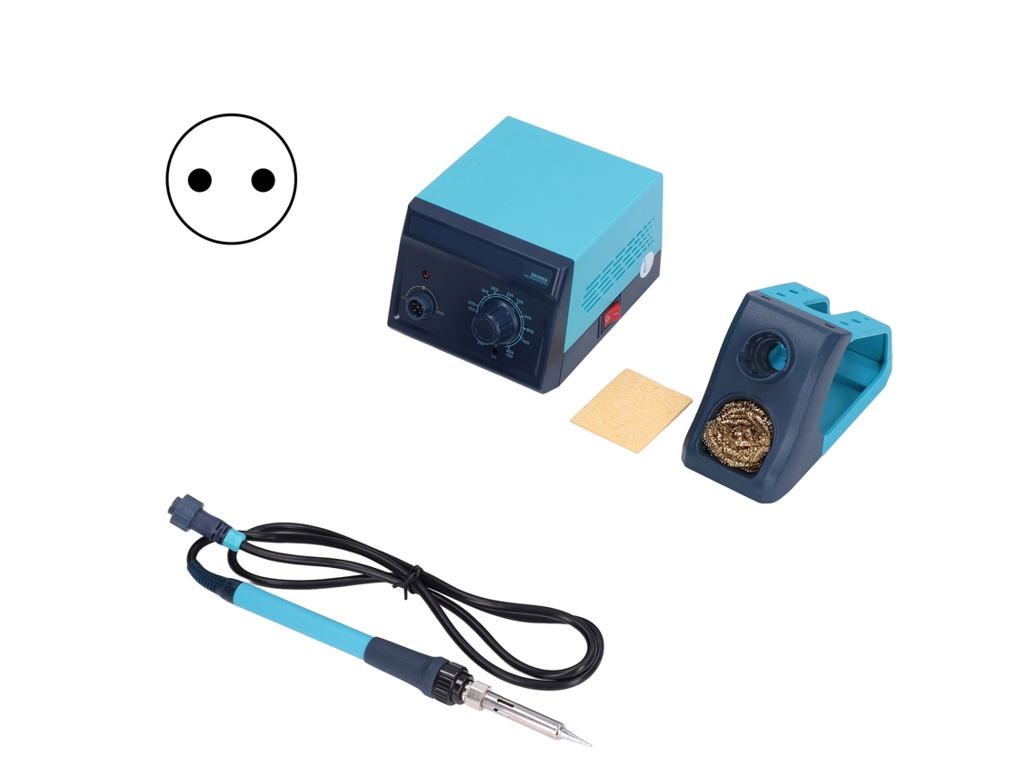 Estación De Soldadura Con Termostato Ajustable De 200 A 480 °c, Soldador Eléctrico De 60 W, Bk969a