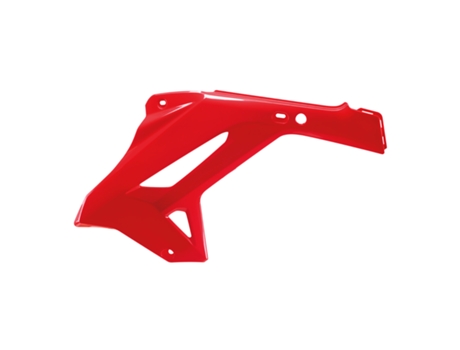 TAPAS RADIADOR POLISPORT CR125/250 (02-07) restyle CRF (22) Rojo