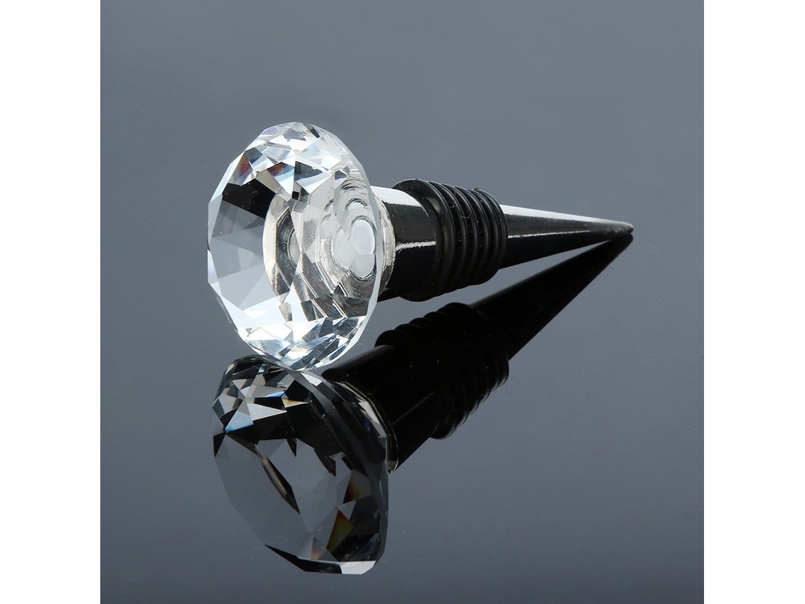 Colcha De Botellas De Vidrio Con Forma De Diamante (blanca)
