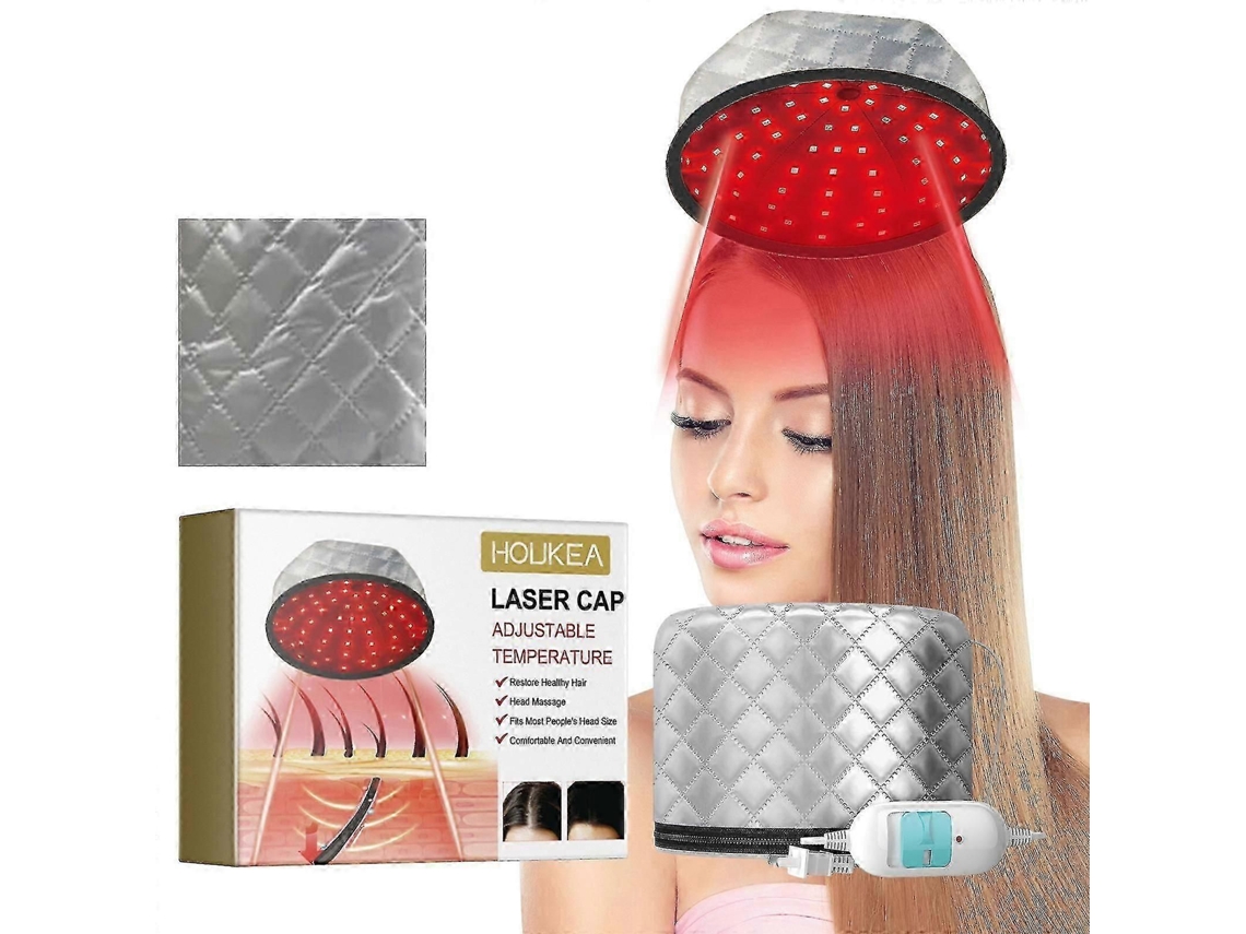 Casco inalámbrico de terapia de luz roja GOKOCO para el tratamiento del crecimiento y la caída del cabello.