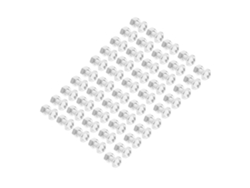 Juego de 100 tornillos y tuercas de aluminio, kit de reparación, duradero