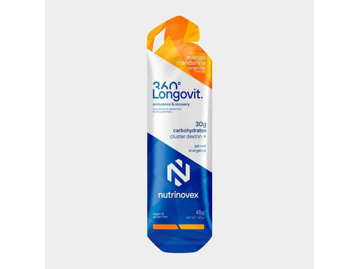 NUTRINOVEX Gel Longovit 360 Mango/Mandarina (24uds)