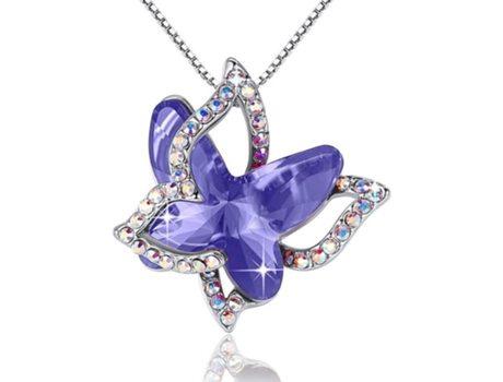 Joyas De Collar De Mariposa - Amatista Joyas De Collar De Mariposa - Amatista JEIIBRZUI