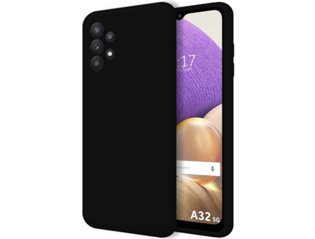 Carcasa Samsung Galaxy A32 5G TUMUNDOSMARTPHONE Silicona Líquida Negro