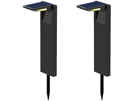 Iluminación Decorativa LUMI JARDIN (Negro - Plástico - 16x9x41 cm)