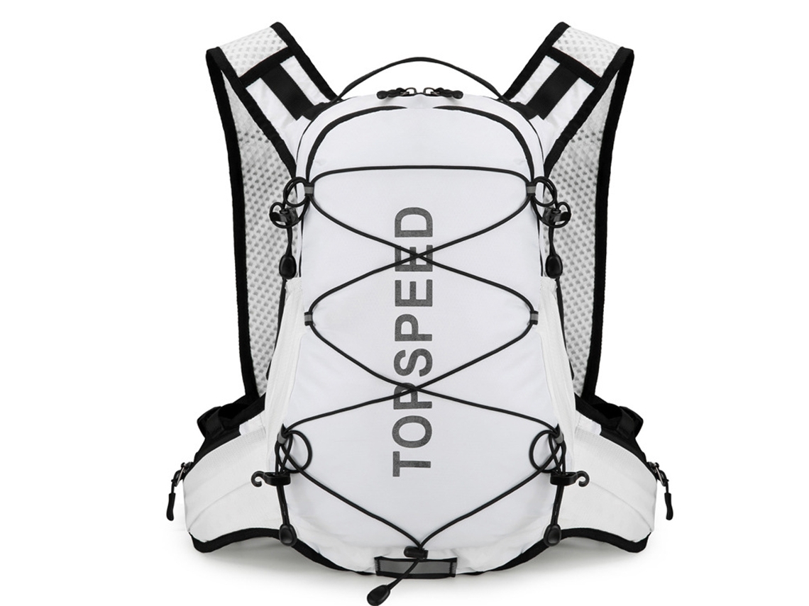 Chaleco de running para mujer con soporte para teléfono, mochila ligera para deportes al aire libre con sistema de hidratación de 8 l y depósito de agua de 500 ml.