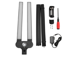 Lámpara De Escritorio Para Arquitecto Con Brazo De Sujeción Ajustable, Led De 12 W, Luz Brillante De 90 Cm.