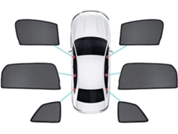 Parasol De Verano Para Ventanas Delanteras Y Traseras Toyota Vigo 2004-2015 (parabrisas Trasero).