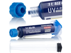 Máscara de soldadura azul de 10 ml con émbolo – Protección de PCB | Curado UV rápido | Aislamiento eléctrico