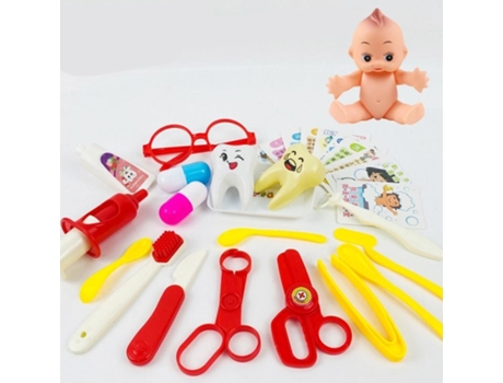Los Niños Juegan A La Casa Juego de Juguetes de Doctor - Kit de Medicina de Simulación 29 Piezas-193