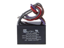 Condensador Cbb61 Para Motor De Extracción De Ventilador De Techo De 250 V 50/60 Hz 4,5+6+5 Μf 4,5+6+6 Μf 5+5+5 Μf 4+4+2,5 Μf 4+5+6 Μf