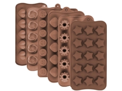 Moldes De Silicona Para Dulces - Fáciles De Usar Y Limpiar - Moldes Para Chocolate Caseros