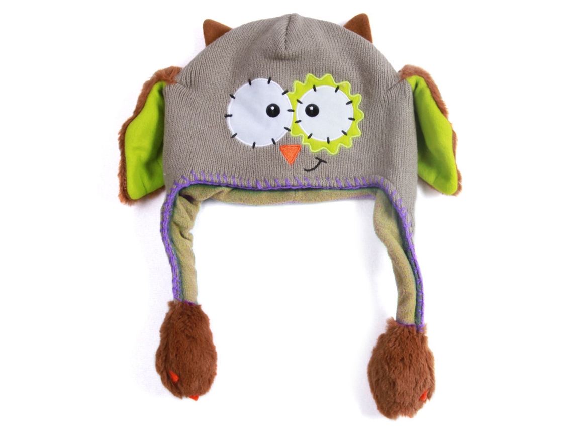 Gorro Walshlxq con orejas móviles para niños. Divertido gorro de invierno con orejas móviles y gorro animado.