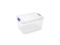Caja de Almacenamiento PLASTIC FORTE Transparente de 25L 11117