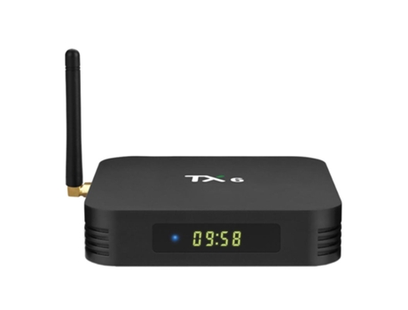 Box Smart TV Android TANIX TX6S 4K 4GB/32GB Android TV 9