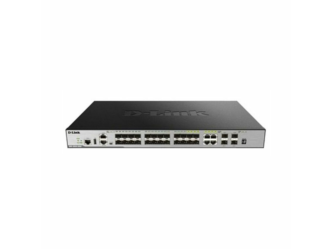 Switch D-LINK DGS-3630-28SC/SI/E (Negro - SFP x 24)