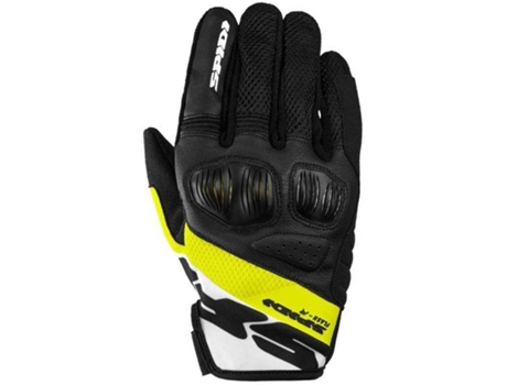 Guantes Unisex SPIDI Flash-r Evo Negro para Motociclismo (XXL)