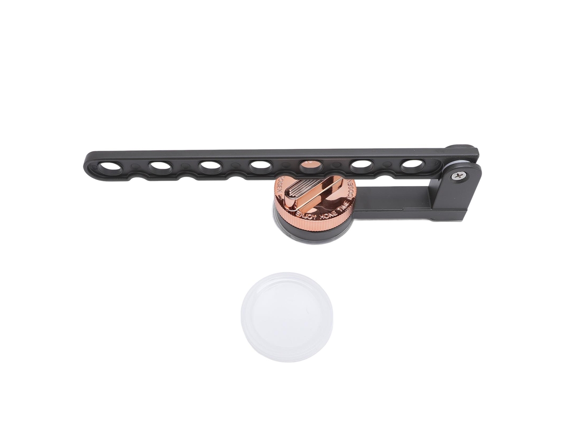 Tendedero multifuncional de aluminio para pared con ventosa