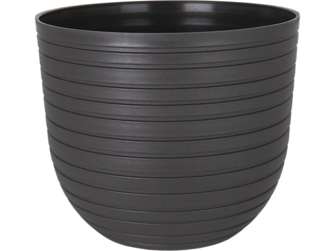 Vaso ARTEVASI Havana Horizon (16.6x20x20cm - Negro)